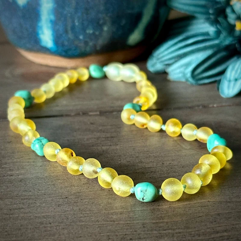 Flounder Teething Necklace