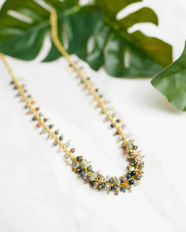 Cascading Forest Necklace