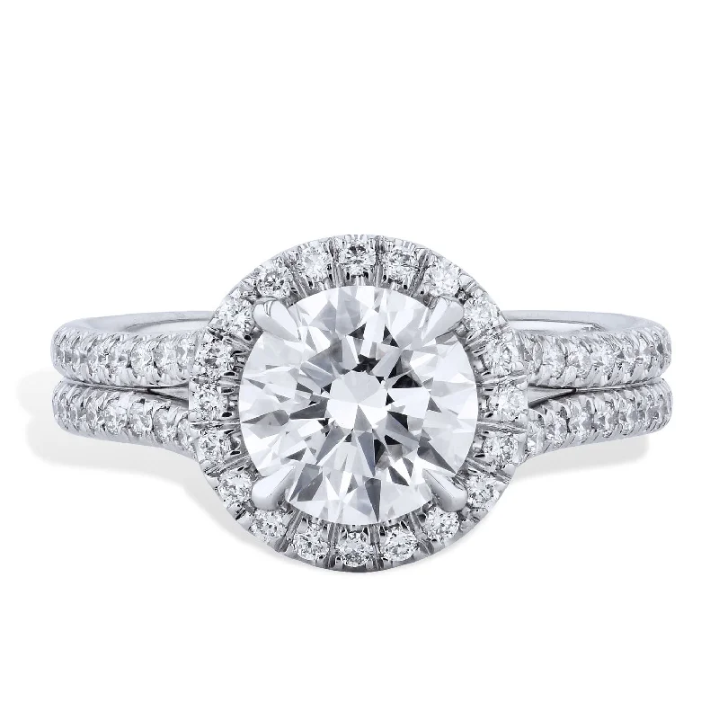 1.56 Carat Diamond Engagement Ring