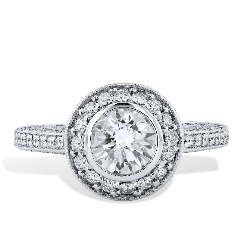 1.02 Carat Diamond Engagement Ring