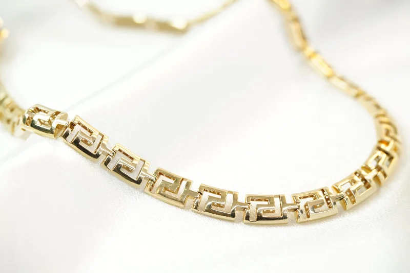 14k Abstract Design Necklace