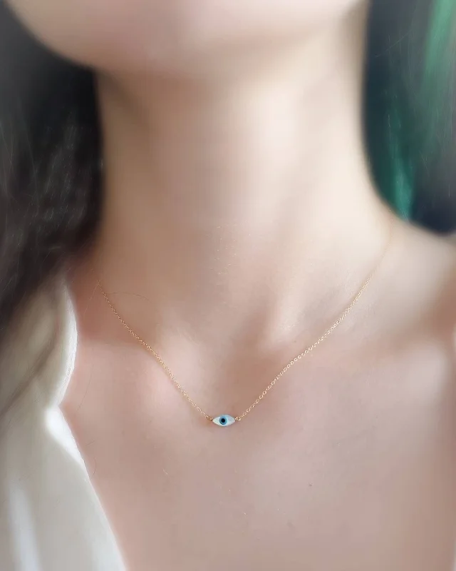 Dainty Evil Eye Necklace