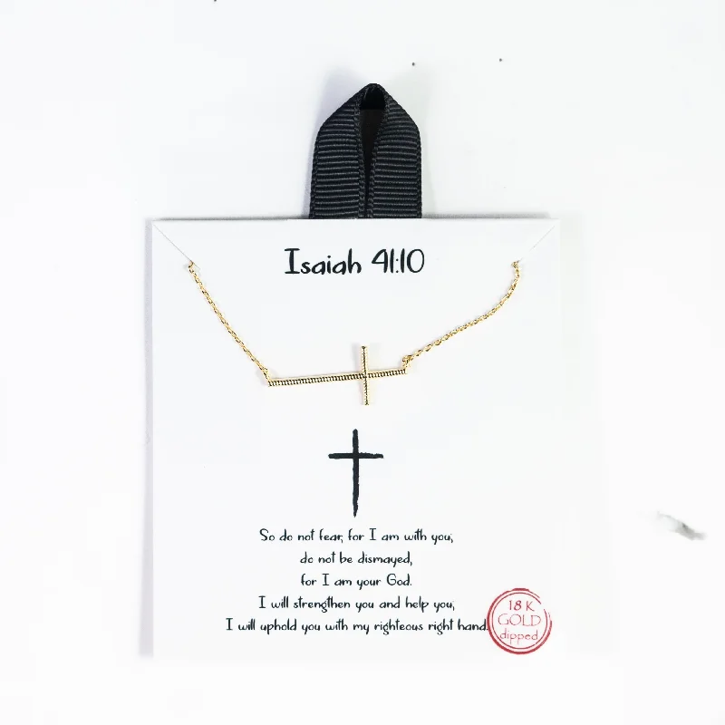 Isaiah 41:10 Necklace