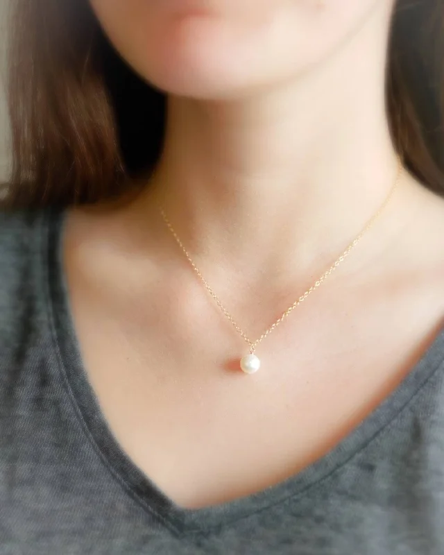 Pearl Drop Necklace