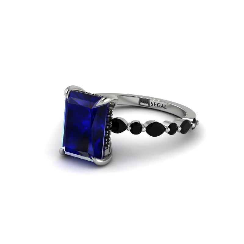 Radiant-Cut Sapphire Eternal Radiance Engagement Ring - Skye No. 45