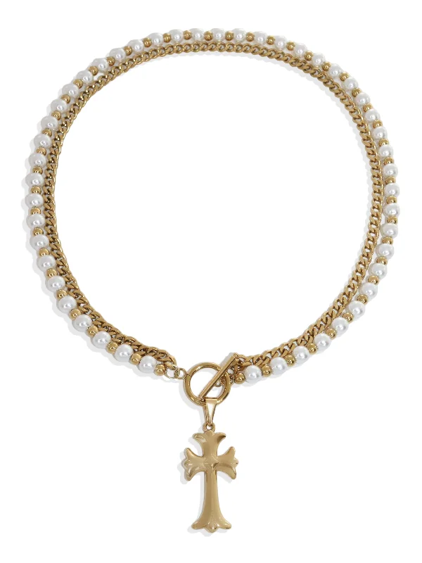 Eden Cross Necklace