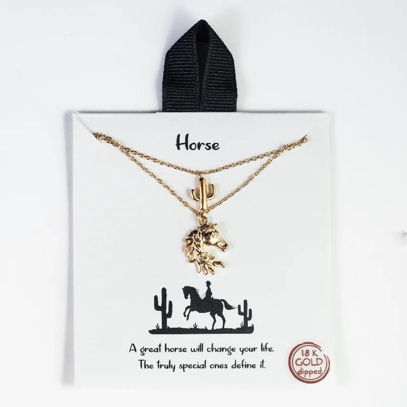 Horse Necklace