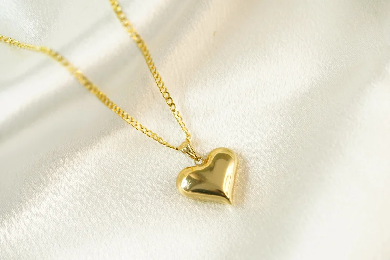 14k Heart Necklace