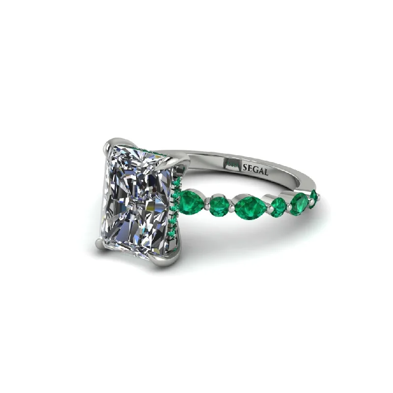 Radiant-Cut Diamond Eternal Radiance Engagement Ring - Skye No. 18