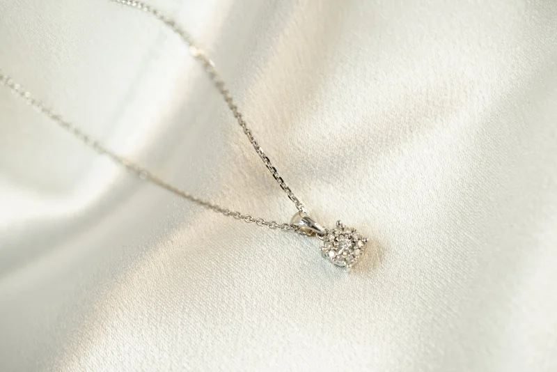 10k Diamond Necklace