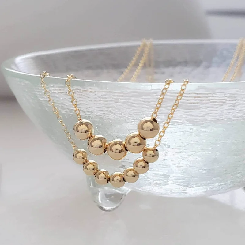 Floating Bead Necklace