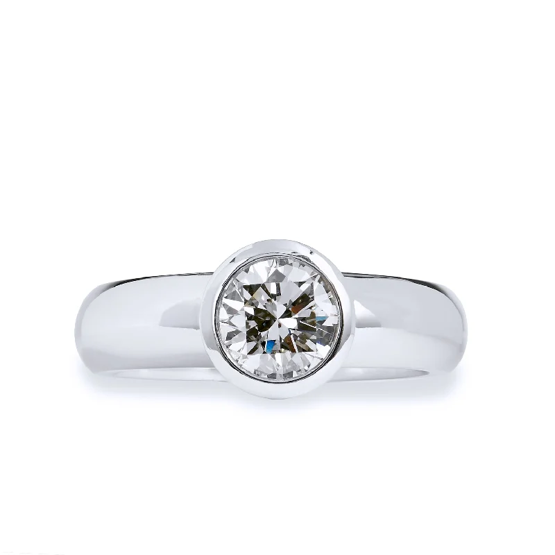 1.04 Carat Diamond Solitaire Engagement Ring