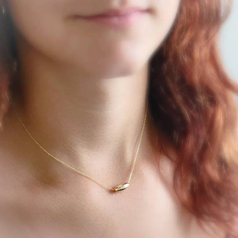 Modern Gold Necklace