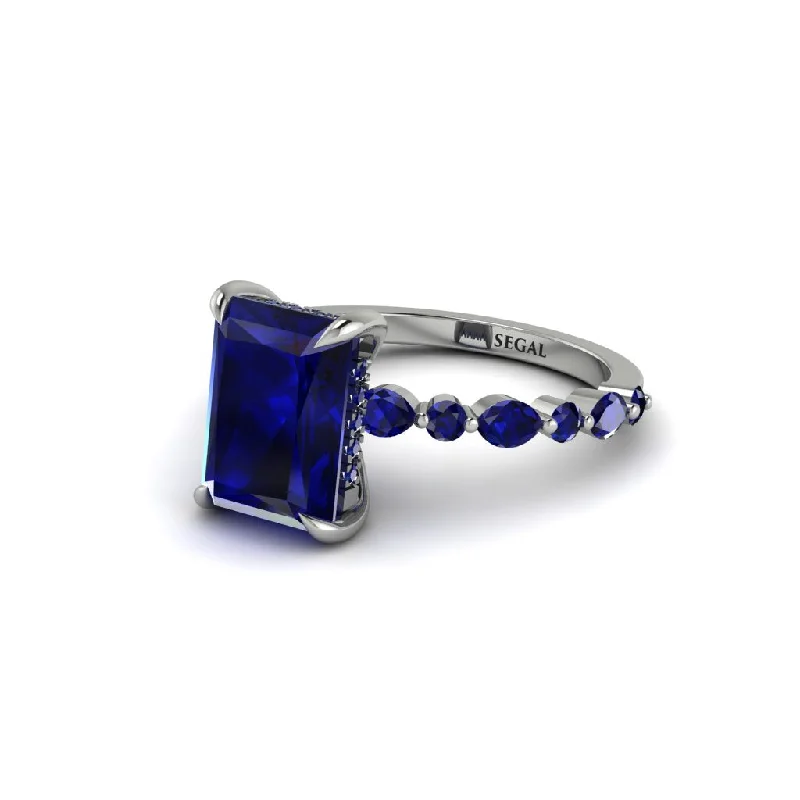 Radiant-Cut Sapphire Eternal Radiance Engagement Ring - Skye No. 75